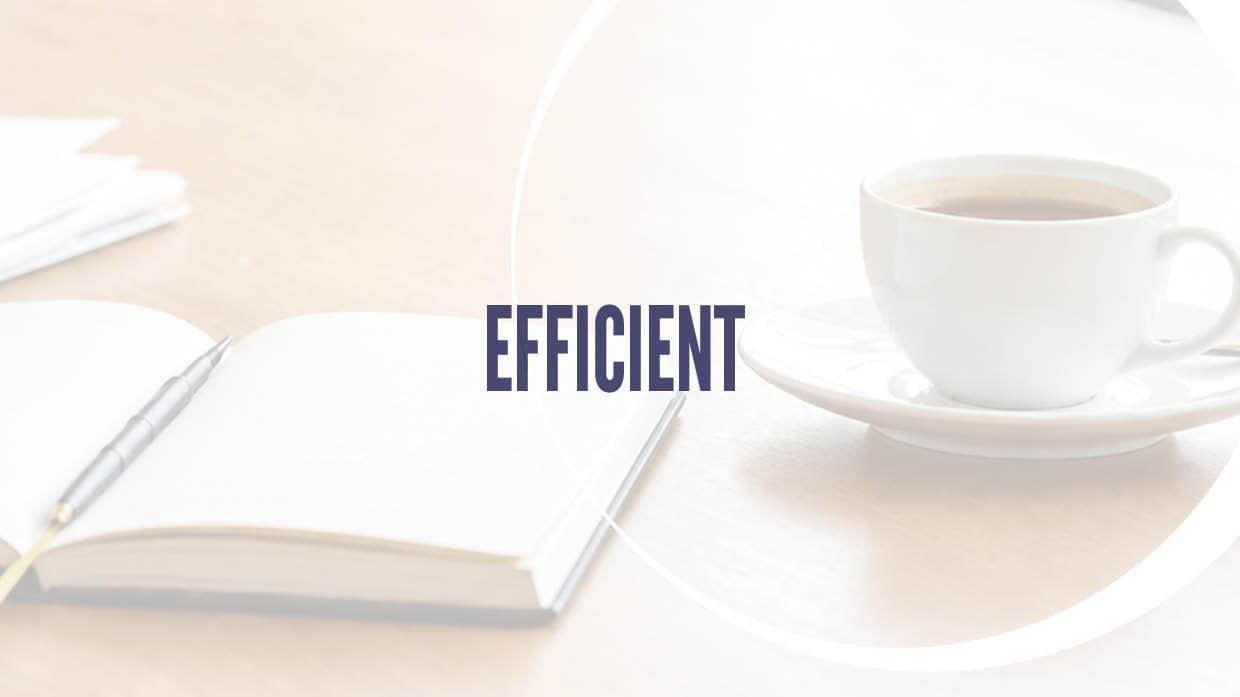 Featured image for “Efficiënt (verzachttaal)”